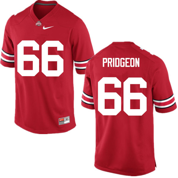 Men Ohio State Buckeyes #66 Malcolm Pridgeon College Football Jerseys Game-Red